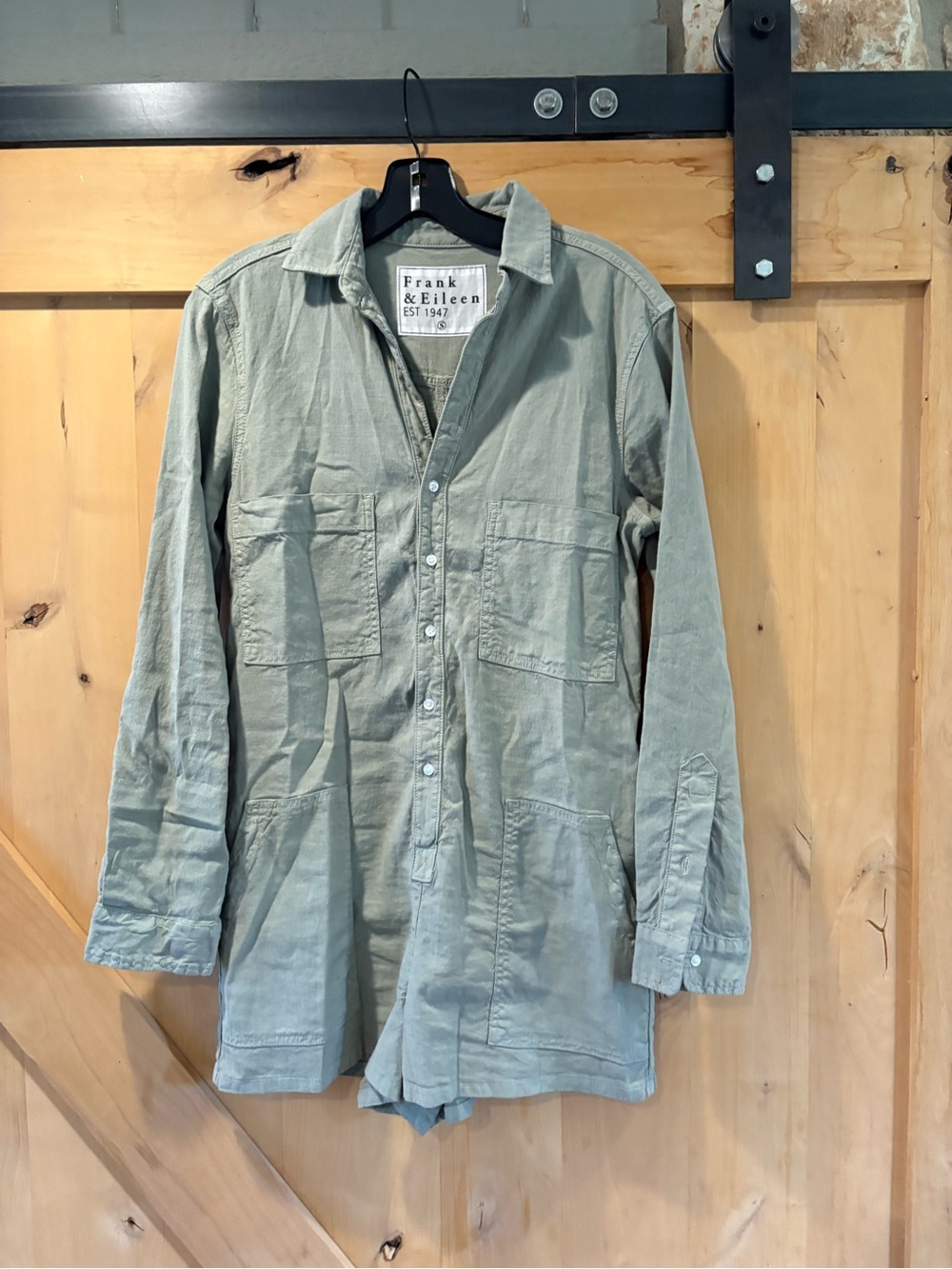 Frank & Eileen : Olive Utility Jumpsuit